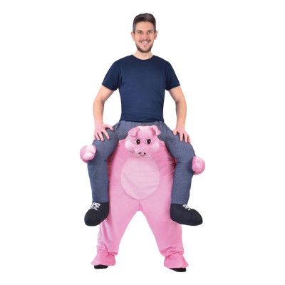 Ridande Gris Maskeraddräkt - One size