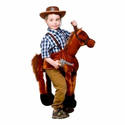 Carry Me Häst Barn Budget Maskeraddräkt - One size