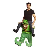 Ridande Leprechaun Maskeraddräkt - One size
