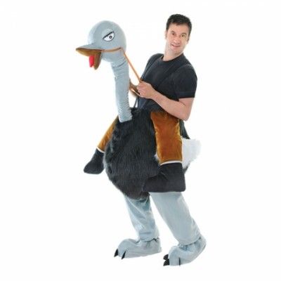 Ridande Struts Maskeraddräkt - One size