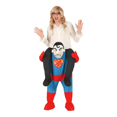 Ridande Superhjälte Maskeraddräkt - Large