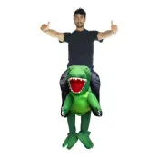 T-Rex Piggyback Maskeraddräkt - One size