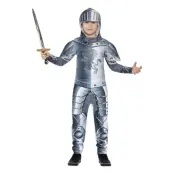 Riddare med Rustning Barn Maskeraddräkt - Small