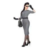 Rockabilly Klänning Rutig Maskeraddräkt - XXX-Large