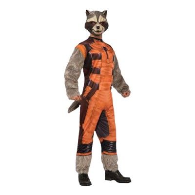 Rocket Raccoon Deluxe Maskeraddräkt - X-Large