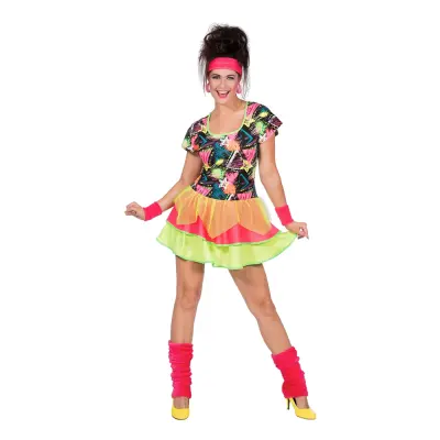 Rockin the 80s Dam Maskeraddräkt - 38