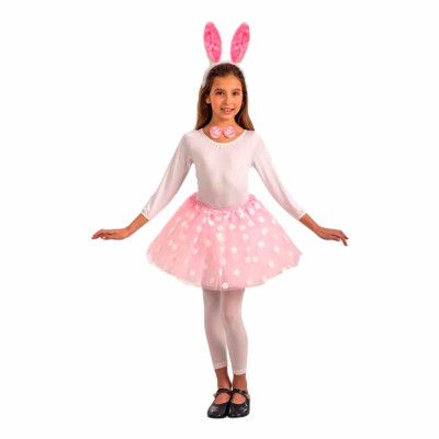 Rosa Kanin Tillbehörskit för Barn - One size