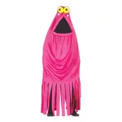 Rosa Monster Maskeraddräkt - One size