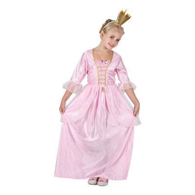 Rosa Prinsessa Barn Maskeraddräkt - Small