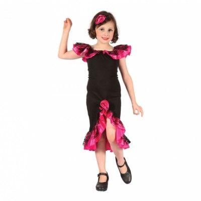 Rumbaflicka Barn Maskeraddräkt