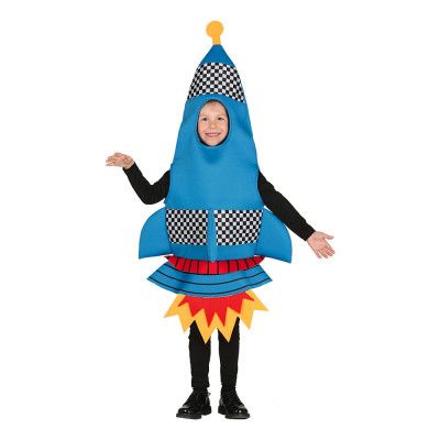 Rymdraket Barn Maskeraddräkt - Medium
