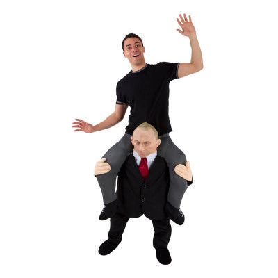 Rysk President Piggyback Maskeraddräkt - One size