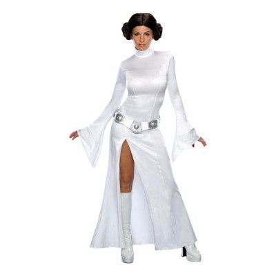 Söt Prinsessan Leia Maskeraddräkt - Small