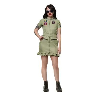 Top Gun Klänning Maskeraddräkt - One size