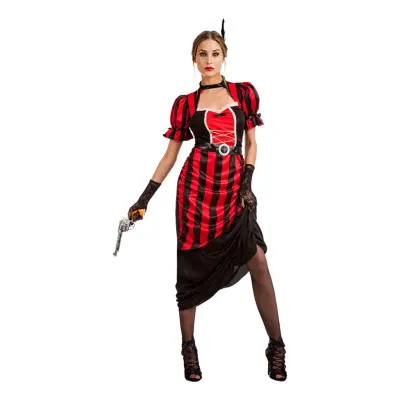 Saloon Girl Maskeraddräkt - Small