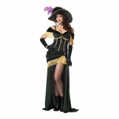 Saloon Madame Maskeraddräkt