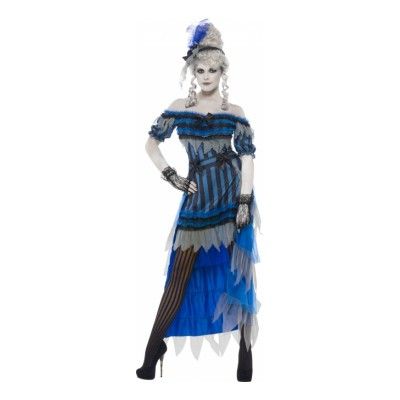 Saloongirl Halloween Maskeraddräkt - Large