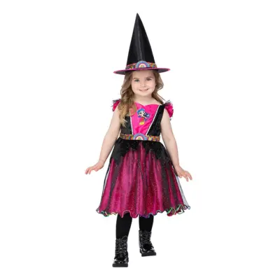 Sanna och Regnbågslandet H��xa Barn Maskeraddräkt - Medium