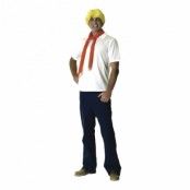 Scooby-Doo Fred Maskeraddräkt - One size