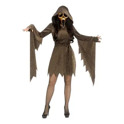 Scream Shimmer Klänning Maskeraddräkt - Small