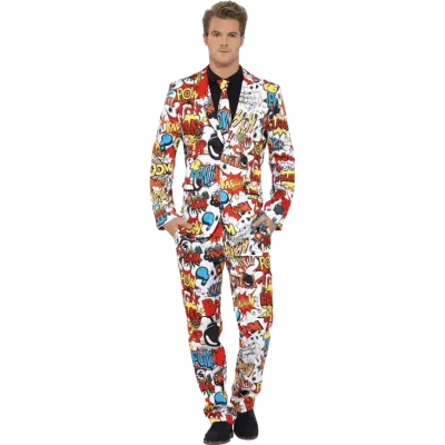 Serietidningskostym L