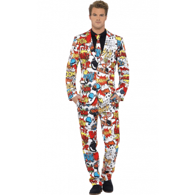 Serietidningskostym XL