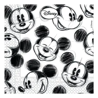 Servetter Musse Pigg Retro - 25-pack