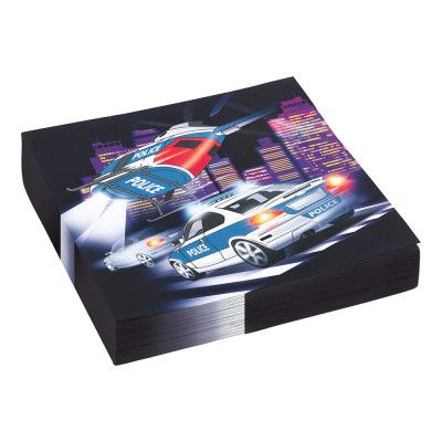 Servetter Polis - 20-pack