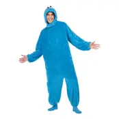 Sesame Street Cookie Monster Maskeraddräkt - Medium/Large