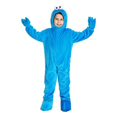 Sesame Street Kakmonstret Barn Maskeraddräkt - Large