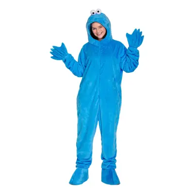 Sesame Street Kakmonstret Maskeraddräkt - Small/Medium