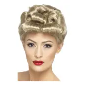 40-tals Blond Peruk - One size
