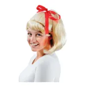 50-tals Blond Hästsvans Peruk - One size