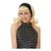 50-tals Peruk Blond