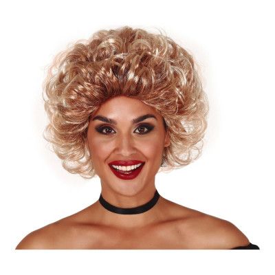 50-tals Rocktjej Kort Blond Peruk - One size