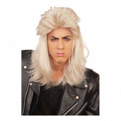 80-tals Blond Herr Peruk - One size
