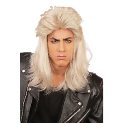 80-tals Blond Herr Peruk - One size