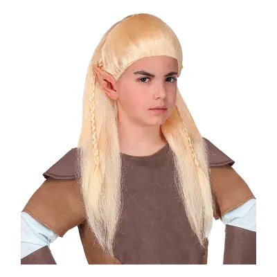 Bågskytt Blond Barnperuk - One size