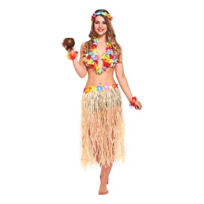 Hawaii Flicka Maskeraddräkt - One size