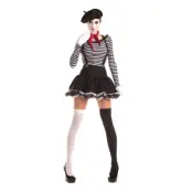 Kvinnlig Mimartist Maskeraddräkt - Medium