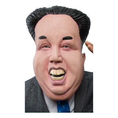 Nordkoreansk Diktator Stor Mask