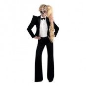 Lady Gaga Tuxedo Maskeraddräkt - Small