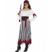 Miss Pirate Lady Damkostym