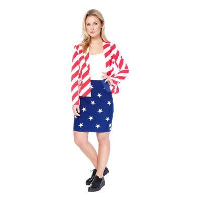 OppoSuits American Woman Dam Kostym - 34