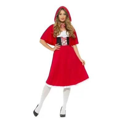 Rödluvan Klassisk Maskeraddräkt - Medium