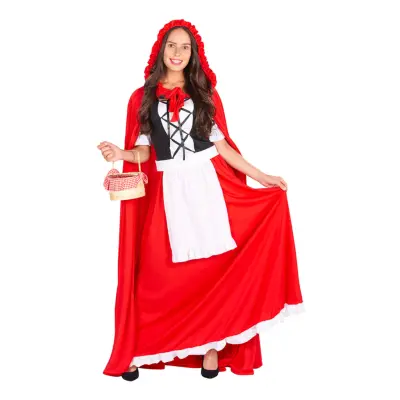 Rödluvan Klassisk Maskeraddräkt - X-Small