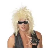 Rockdude Blond Peruk - One size