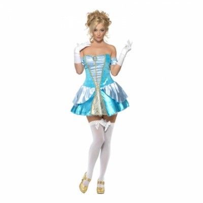 Sexig Askungen Maskeraddräkt