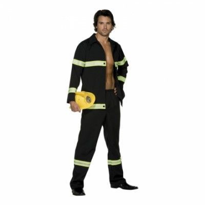 Sexig Brandman Maskeraddräkt