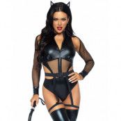 Sexig Criminal Kitty kostym för kvinnor